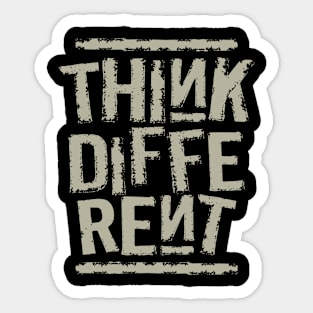 think different Sticker